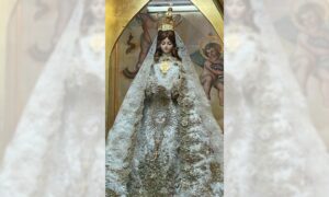 Nidal Nouaihed crea traje de la Virgen del Valle para su Bajada