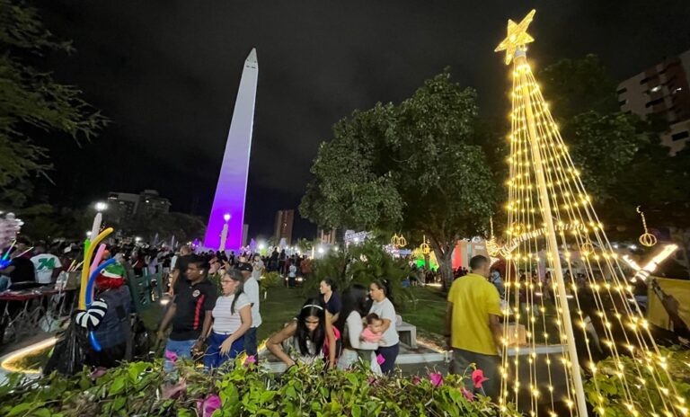 Inicio de la Navidad se adelanta en Maracaibo con luces y alegría
