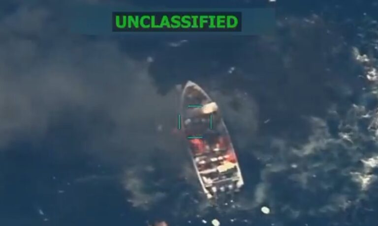 EE. UU. ataca otra narcolancha en el Pacífico y mata a 4 personas