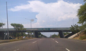 Hay restricción vial en la C1 desde Puente Unión hasta el Puente Sanatorio