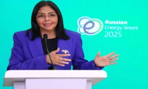 Delcy Rodríguez advierte que ataque al país afectaría la “fórmula energética”