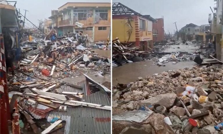 Huracán Melissa deja al menos 10 muertos en Haití y "bajo aguas" un municipio de Cuba