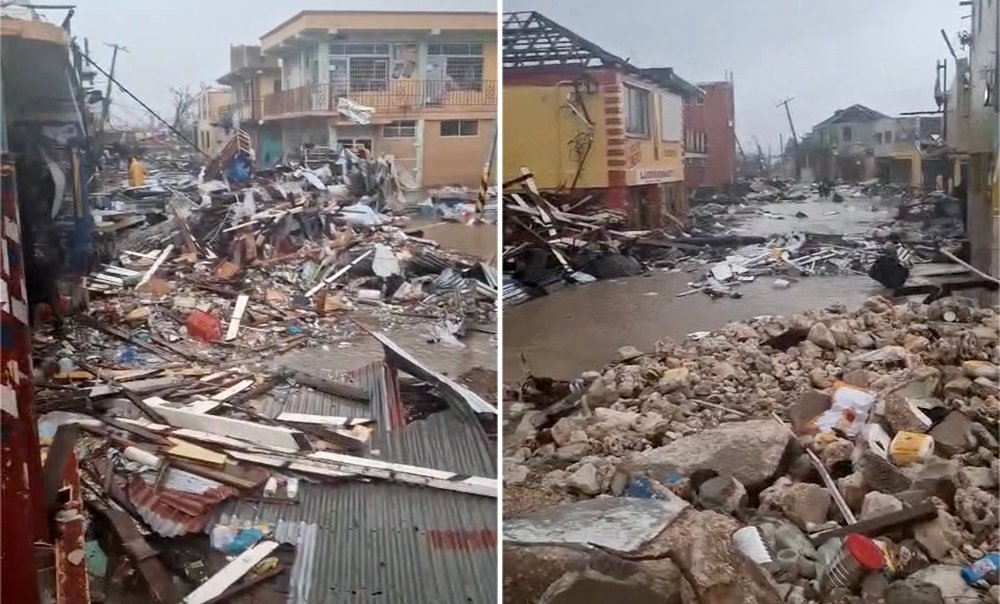 Huracán Melissa deja al menos 10 muertos en Haití y "bajo aguas" un municipio de Cuba