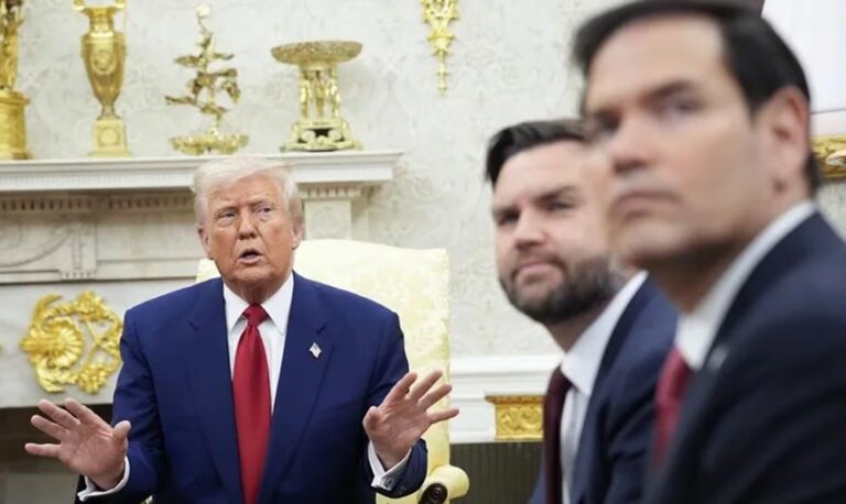 Trump respalda la fórmula Vance-Rubio para los comicios de 2028