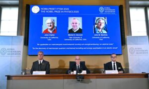Nobel Física para Clarke, Devoret y Martinis por descubrimiento sobre fenómenos cuánticos