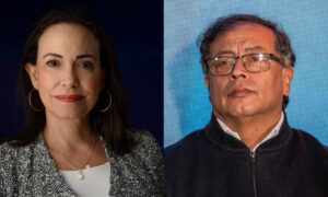 Petro a Machado: “Liberación es que se retiren fuerzas militares extranjeras”