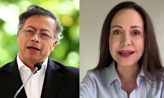 Petro ataca a Machado por “enviar una carta” a Netanyahu y Macri en 2018