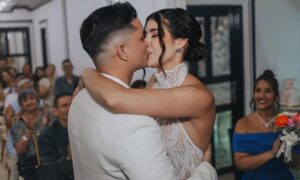 Ariagny Daboín se casa con el piloto militar Leonardo Guerrero