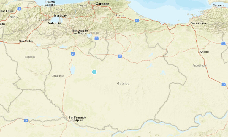 Funvisis registra sismo de 3.7 en Guárico: Colombia dice que fue de 4.7