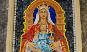 Develan mural de la Virgen de Coromoto en los Jardines del Vaticano