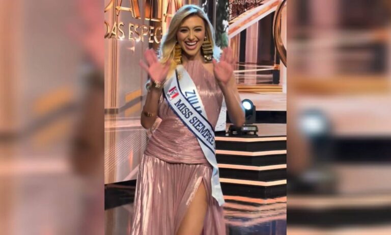 La zuliana Valeria Di Martino ganas dos bandas especiales del Miss Venezuela