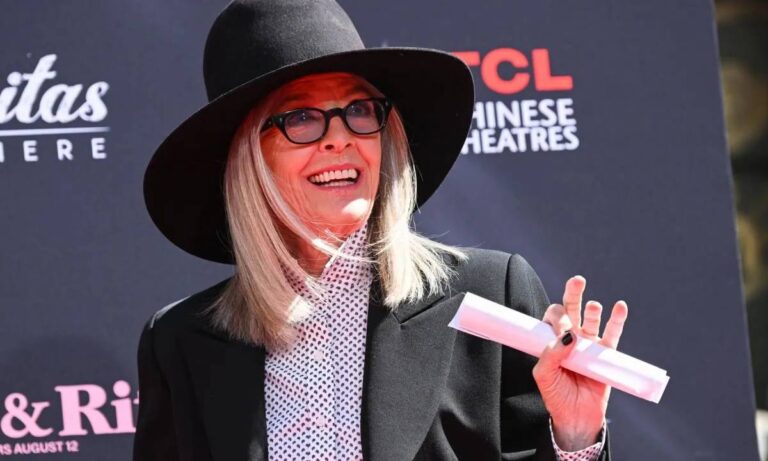 La familia de Diane Keaton anuncia que murió de neumonía