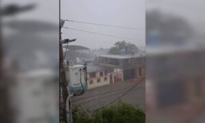 Varios sectores del norte de Maracaibo quedan sin luz tras fuerte aguacero