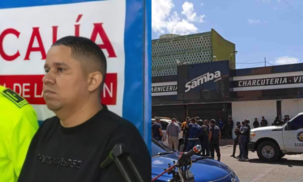 Extraditarán desde Colombia a “El Caracas”, autor del ataque a Supermercado Samba en 2023