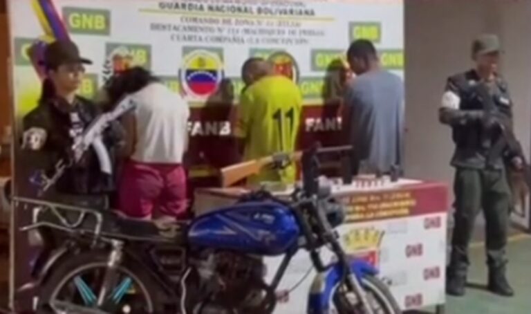 Detienen a 6 extorsionadores en el Zulia