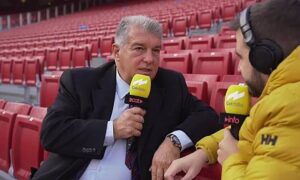 Laporta califica de "acto de barcelonismo" la visita de Messi al Camp Nou