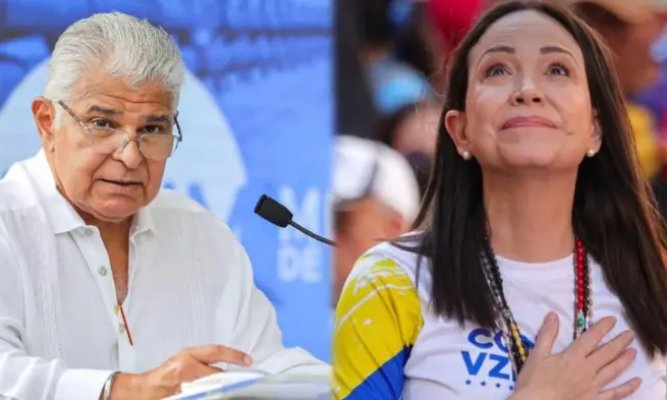 Presidente de Panamá acompañará a Machado a recibir el Nobel en Oslo