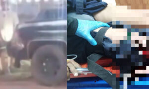 Funcionaria de la PNB pierde la pierna tras ser chocada por camioneta en Los Cortijos