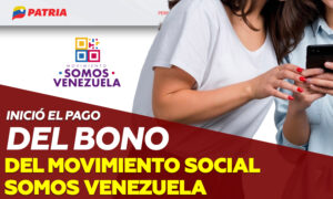 Pagan el estipendio de Somos Venezuela de noviembre