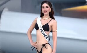 Stephany Abasali deslumbra en traje de baño en Miss Universo