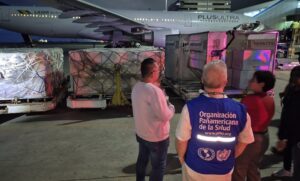 Llegan al país 850.000 dosis de vacuna contra la polio procedentes de Corea del Sur