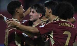 Venezuela sub17 vence 4-2 a Haití y termina como líder del grupo E