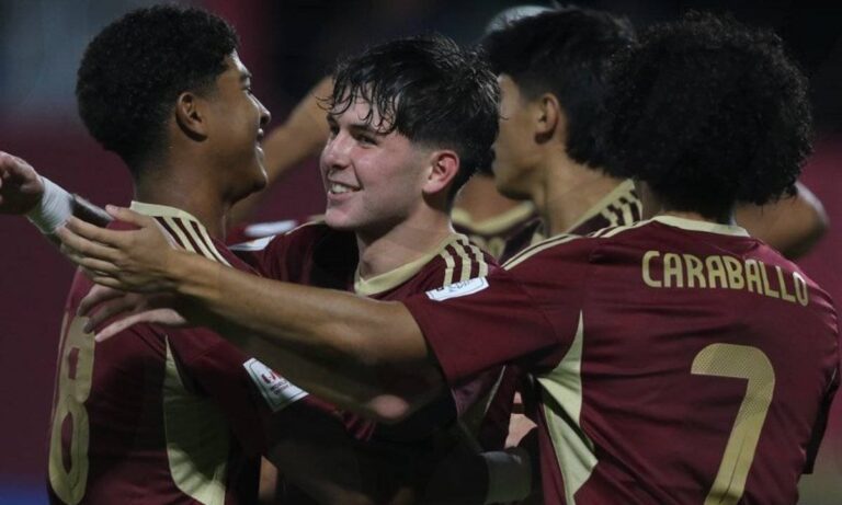 Venezuela sub17 vence 4-2 a Haití y termina como líder del grupo E