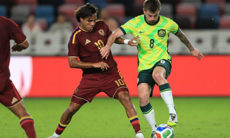 La Vinotinto vence 1-0 a Australia en amistoso internacional