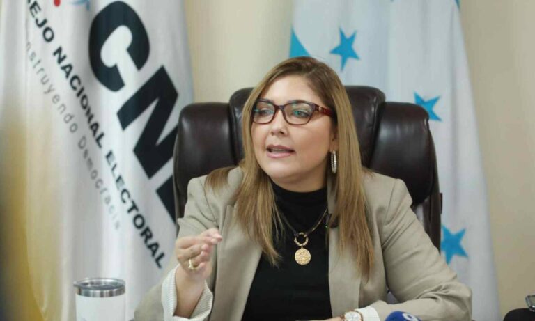 Presidenta del CNE de Honduras: Existe riesgo de que “se pierda el proceso electoral”