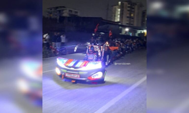 Carretas alegran las noches decembrinas en Mérida