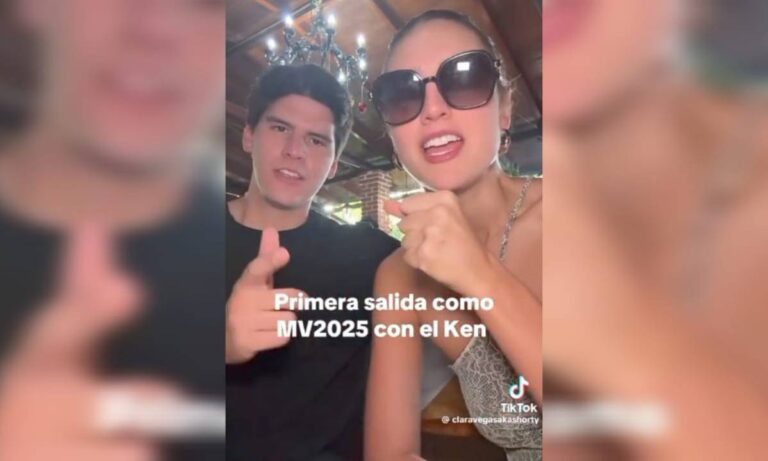 Clara Vegas Goetz presenta a su novio