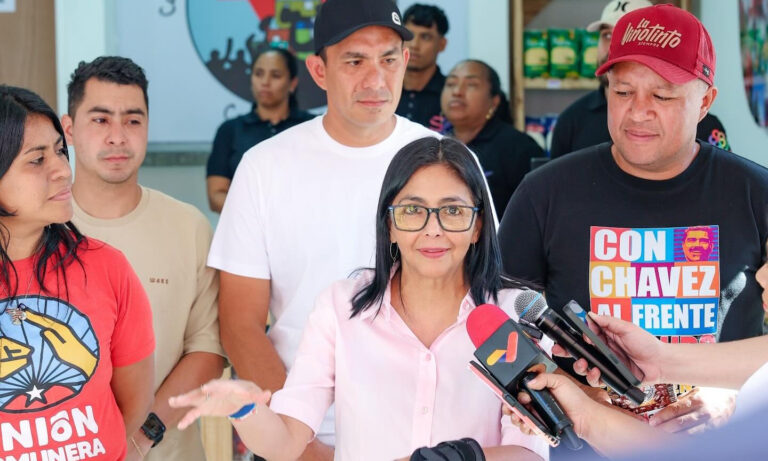 Delcy Rodríguez: Venezuela es “líder en crecimiento económico de América Latina”