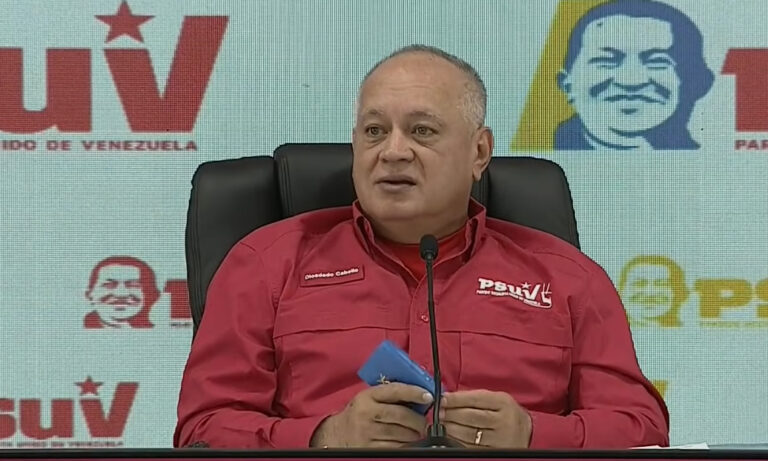 Cabello rechaza mediación de Panamá porque en Venezuela “la única transición es socialista”