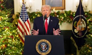 Trump omite a Venezuela en su discurso a la nación pese al cerco naval