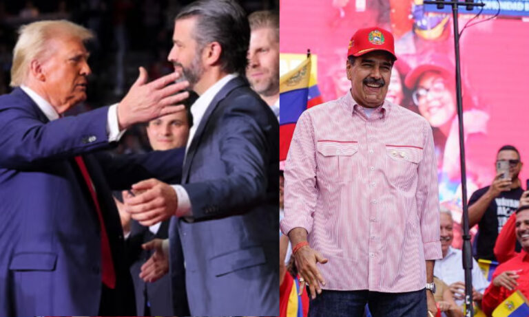 Hijo de Trump: “Mi padre le dio un ultimátum a Maduro, sal de Venezuela o algo más sucederá”