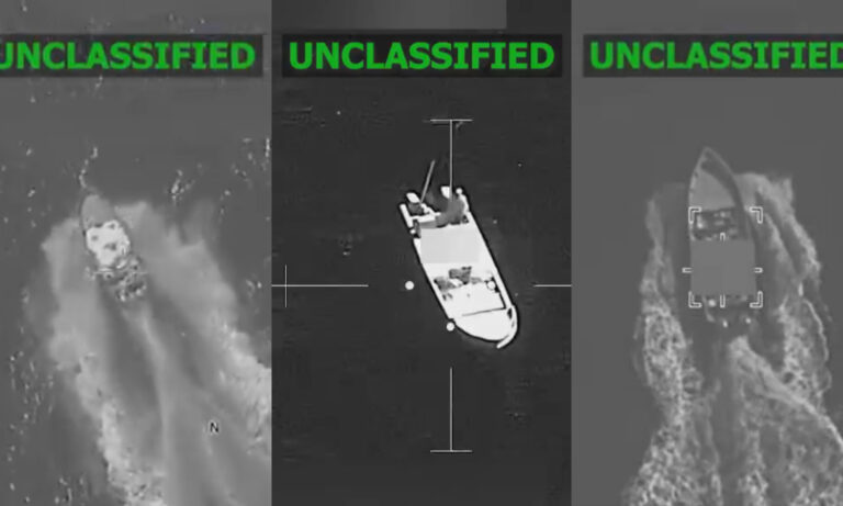 EE. UU. ataca 3 lanchas en el Pacífico Oriental y mata a 8 “narcoterroristas”