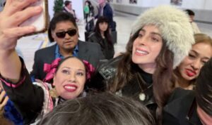 Fátima Bosch llega a Nueva York como Miss Universo: “Todo lo que se ha dicho es falso”