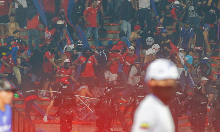 Disturbios tras final de Copa Colombia en Medellín dejan más de 50 lesionados