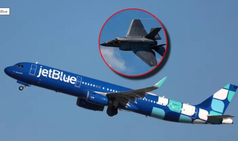 Avión de JetBlue evita colisión con aeronave militar de EE. UU. cerca de Venezuela