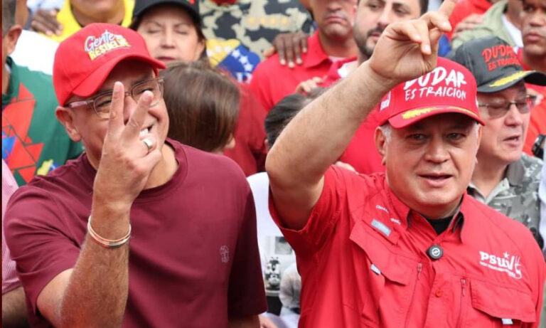 Jorge Rodríguez a EE. UU.: El Psuv “defenderá la Patria” ante “amenazas”