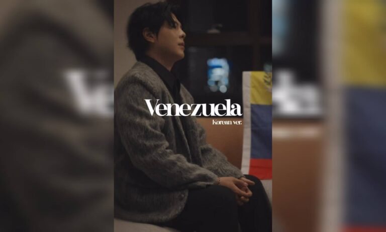 Cantante de K-pop presenta versión en coreano de "Venezuela"