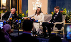 Machado confirma en el Nobel que recibió apoyo de EE. UU. para salir de Venezuela