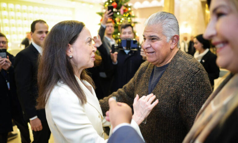 Machado agradece a países latinoamericanos por respaldo a la democracia en Venezuela