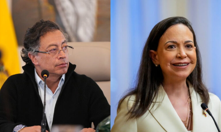 Petro invita a Machado a Colombia para “bailar vallenato” o “hablar de la Paz del Caribe”