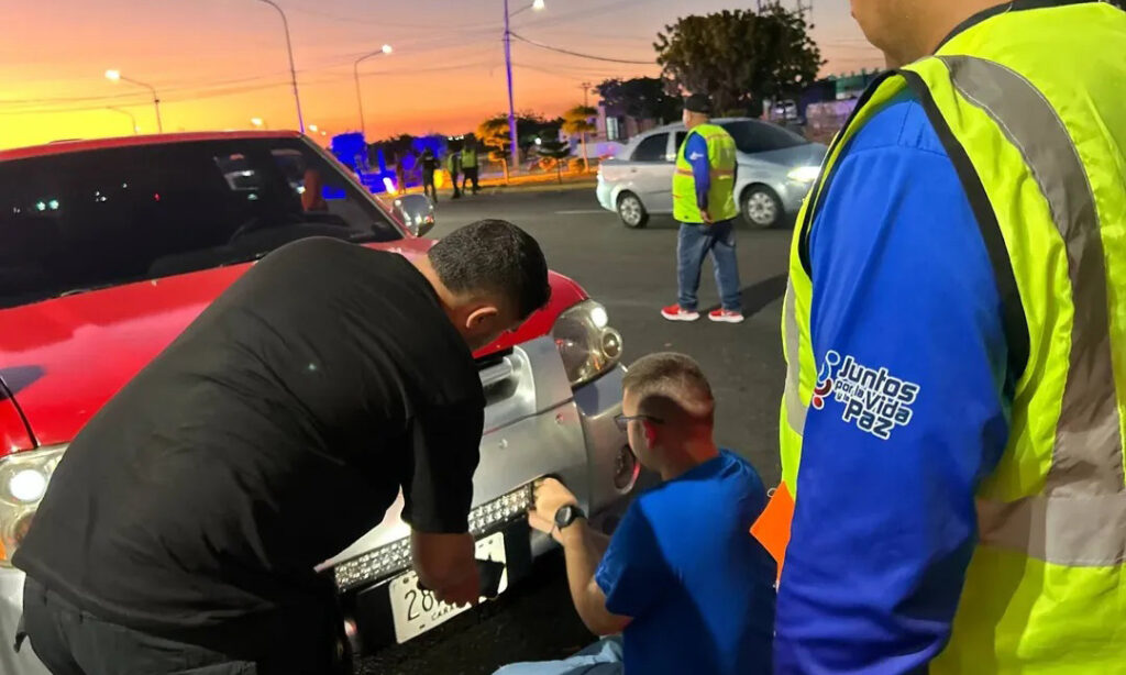 INTT inicia operativo nacional contra el uso indebido de luces LED en vehículos