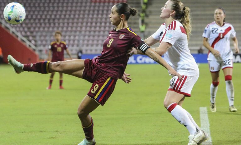La Vinotinto aplasta 6-0 a Perú en la Liga de Naciones Femenina