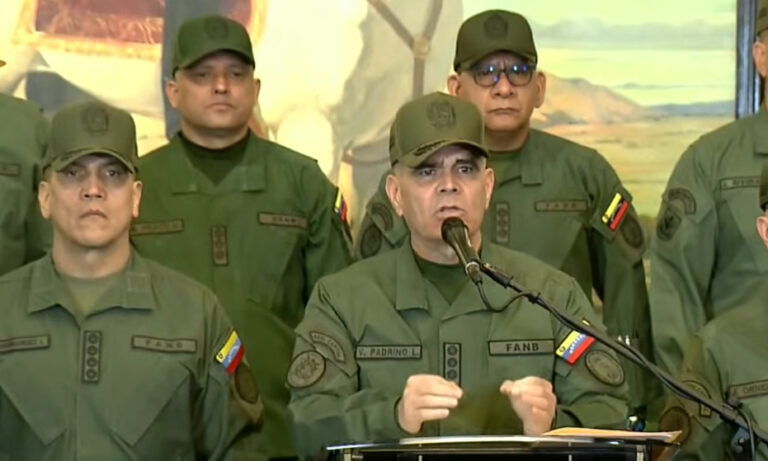 La Fanb rechaza la “incoherente amenaza” de Trump: “No nos intimidan”