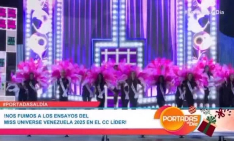 Avanzan ensayos para Miss Venezuela Universo