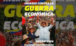 Pagan a pensionados el Bono de Guerra Económica de enero