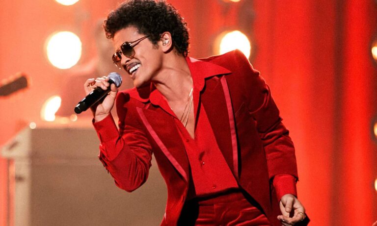 Confirman la participación de Bruno Mars en los Grammy